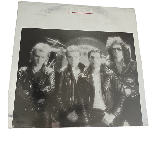 RARE ROCK MUSIC RECORD ALBUM~ QUEEN ~ORIGINAL VINTAGE VINYL LP WHITE LABEL 1980 - Picture 1 of 9